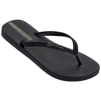 Ipanema Flip Flops Women Lolita Glitter Black 652837YGB Ireland